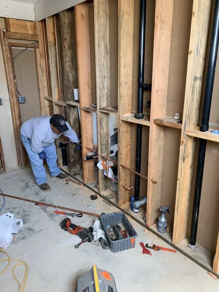 Commercial rough-in plumbing for Water Heater Replacement in Los Serranos